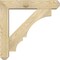 Ekena Millwork Balboa Craftsman Rough Sawn Bracket w/ Offset Brace, Douglas Fir, 6"W x 28"D x 28"H BKT0604X28X28BOA04RDF - alternate 4